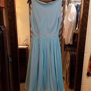 Vintage blue dress